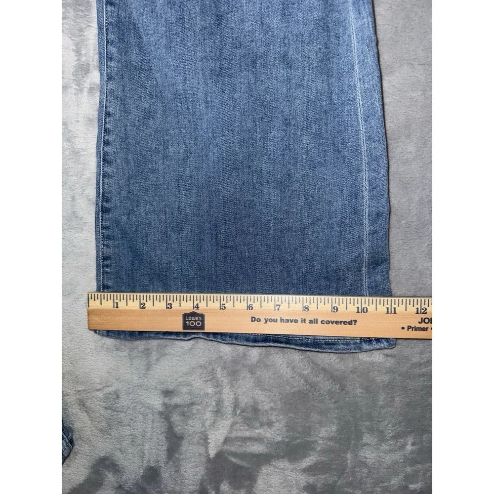 VERONICA BEARD Beverly Sz 30 High Rise Skinny Flare Jeans Silver Surfer Boho‎